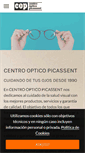 Mobile Screenshot of centroopticopicassent.com